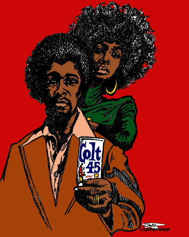 COLT 45 FRO POSTER PRINT