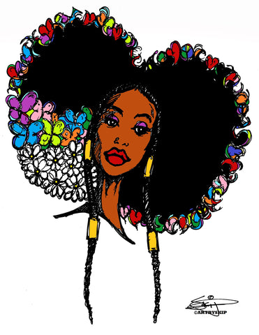 AFRO SOUL 6 POSTER PRINT