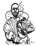 BIG BOI & PIT POSTER OR ROLLED CANVAS PRINTS