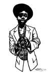 RICK THE POET POSTER OR ROLLED CANVAS PRINTS