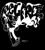 FEELFREE LOGO SWINGING HAIR POSTER OR ROLLED CANVAS PRINTS