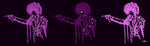 PURPLE PRINCE POSTER OR ROLLED CANVAS PRINTS