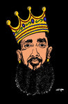 NIPSEY HUSSLE CROWN PRINT