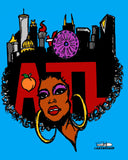 ATL AFRO CITY POSTER PRINT