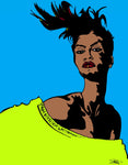 HIGH HAIR POSTER PRINT