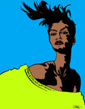 HIGH HAIR POSTER PRINT