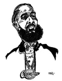 NIPSEY HUSSLE CRENSHAW CHAIN PRINT