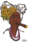 CIGAR LADY 2