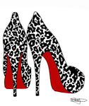 LEOPARD HEELS