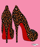 LEOPARD HEELS