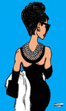 PEARLS AND HIGH HAIR CANVAS PRINTS
